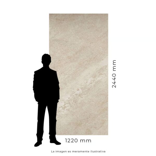 Placas UV Tipo Porfido Beige (2440 x 1220 x 3mm) - Image 3